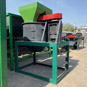 Trituradora de residuos de compost, máquina trituradora de fertilizantes orgánicos, máquina trituradora de estiércol animal