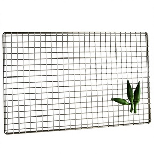 Rejilla de malla para barbacoa coreana, para uso en exteriores, construcción metálica, antiadherente, resistente a la corrosión, resistente al calor, fácil de limpiar - Product Image 1