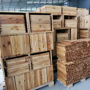 Colmena de abejas de alta calidad, colmena de madera, de fábrica, venta al por mayor