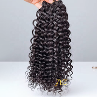 Fournisseur en gros de mèches à tresser pré-bouclées pour tissage rapide, extensions de cheveux humains au crochet effet plume