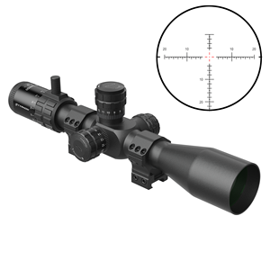 Mira Telescópica Táctica TYPHON Z 6-24X50 FFP con Retícula, Cristal ED, Aleación, Zero Stop, Multicapa, Largo Alcance, Ajustable - Product Image 1
