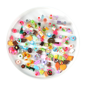 กล่องสุ่มของเล่นจำลองเรซิ่น ขนม เค้ก ของเล่น ถุงสุ่ม โมเดลอาหาร แผงลอยตลาดกลางคืน สินค้าขนาดเล็ก - Product Image 5