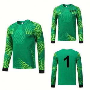Uniforme de Portero de Fútbol Unisex 2026 de Alta Calidad, Transpirable, de Secado Rápido, Tallas Grandes, con Logotipo Personalizado, Color Rojo - Product Image 4