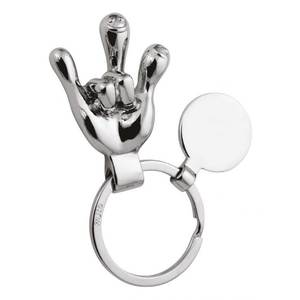 Llavero Promocional Amuleto de la Suerte con Moneda Integrada y Mosquetón para Accesorio de Amuleto de la Suerte - Product Image 1