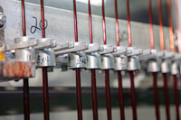 Flachkupferdraht 120-240 ℃   Klasse für transformatorveredelte flache Kupferleiter für Elektroanlagen