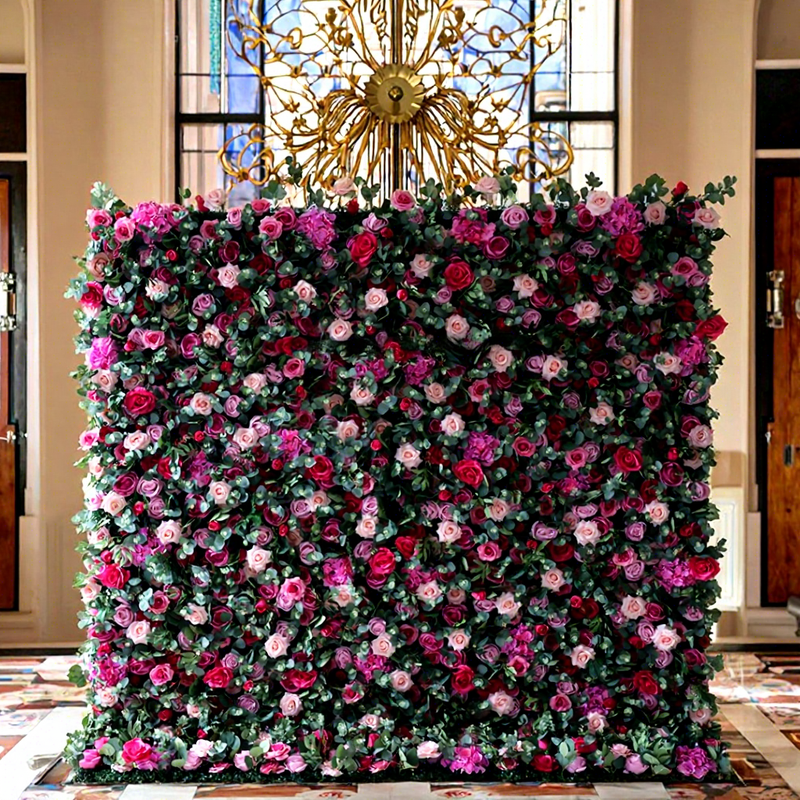 3d Roll up Floral Wall 8