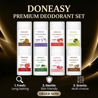 Крем-стик для тела Doneasy Private Label с ароматом кокоса, унисекс, с фруктовыми ферментами, дезодорант-антиперспирант от запаха пота подмышками, Гуандун