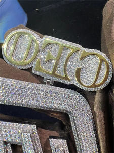 Collar con Colgante de Diamante Moissanite VVS en Plata de Ley, Personalizado OEM/ODM para Hombre y Mujer - Product Image 3