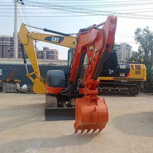 Excavadora anfibia Hitachi ZX65 usada de 7 toneladas con bomba de motor Hino y núcleo de motor en stock para la venta en China - Product Image 2