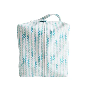 PUL防水ウェットバッグおむつポッド再利用可能なおむつハンドバッグ洗えるウェットバッグ