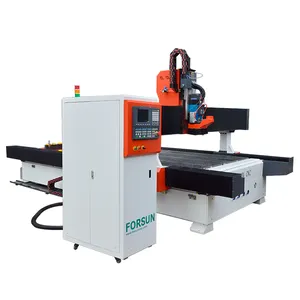 Forsun making contour cutting 1325 ATC CNC router cnc engraver Spindle drill head guitar making cnc machine price in pakistan