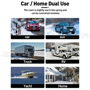 เครื่องทำความร้อนน้ำมันเบนซิน 12V 5KW พร้อมรีโมทคอนโทรล จอ LCD ใช้ได้กับน้ำมันดีเซลและเบนซิน สำหรับรถบรรทุก - Product Image 6