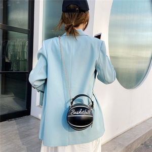 Sac bandoulière mini vintage pour enfants, portable, doublure PU, fermeture éclair, motif basketball et football pour garçons et filles - Product Image 2