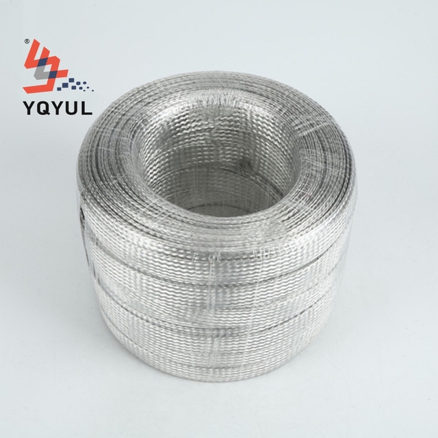 YQ YULIAN Diameter 0.15mm Copper Flexible Connector Flat Braided Wire Grounding Wire