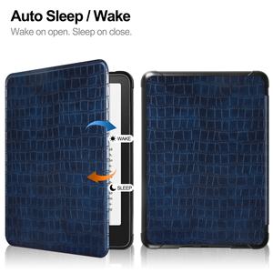 Étui de protection haut de gamme en cuir de crocodile pour <span class=keywords><strong>Kindle</strong></span> 7 pouces 2024 et <span class=keywords><strong>Kindle</strong></span> <span class=keywords><strong>Paperwhite</strong></span> 12 - Product Image 5