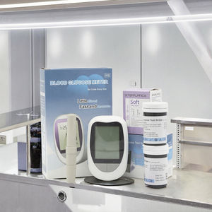 Цифровой умный глюкометр для домашнего использования с электропитанием, измерение уровня сахара в крови, недорогие тест-полоски - Product Image 3