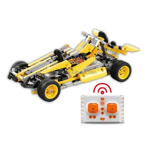 Educational RC Toys For Kids MOC Block Building Car Kit F1 Racing Car Remote Control DIY 120+ Styles Go Cart Vehicles