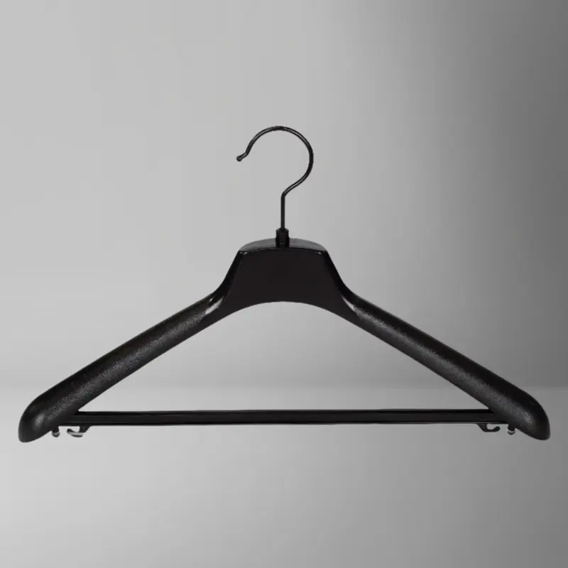 Custom logo Clothes Suit Hangers Luxury Non Slip Plastic Hanger Women Suits Garment Store Display Plastic Hanger