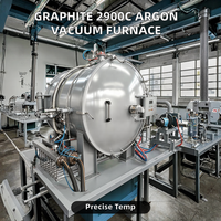 Four de Traitement Thermique Industriel à Résistance Graphitique 2200°C pour Fibre de Carbone, Carbure de Silicium et Frittage sous Vide à l'Argon