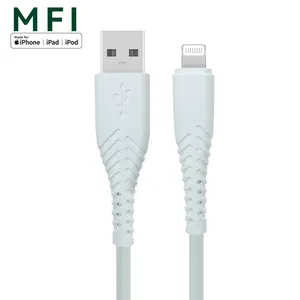 MFi สายชาร์จแบตไลท์ Iphone,สายชาร์จ MFI ได้รับการรับรอง MFi สำหรับใบอนุญาตโรงงานที่ได้รับอนุญาตจาก Apple สำหรับ iPhone 13 14 USB Data Cabo