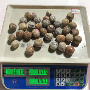 L'agata pazza intorno a 3 Cm di cristallo di alta qualità cade in pietra di caduta di agata pazza per la decorazione - Product Image 6