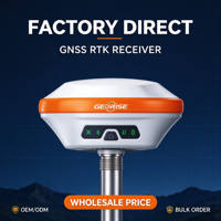 Récepteur GNSS RTK laser GEORISE R20L en gros pour levés topographiques, personnalisé, 1408 canaux, avec IMU, double caméra inclinable et projection de scène réelle en réalité augmentée