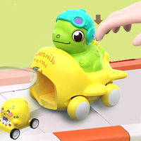 Nouveau Design 2026 – Jouet en Plastique Dinosaure à Friction et Avion à Éjection Inertielle pour Enfants, Thème Dessin Animé, Éducatif