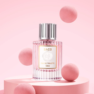 Saco Pink Encounter Eau de Toilette 50ml Parfum pour femme à la senteur de musc - Product Image 4