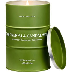 Vela Votiva de Cera de Soja Orgánica con Aroma Personalizado, Aceite Vegetal Natural, Decoración para el Hogar, Bodas, Día de la Madre, Diwali, Navidad - Product Image 4