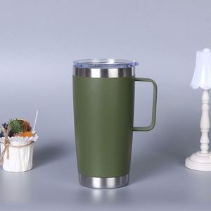 20Oz Stainless Steel Thermal Mug BPA Free Drinking Tumbler Car <b>Cup</b> Holder Fit Insulated <b>Cup</b> Low MOQ Wholesale ASM26 - Product Image 4
