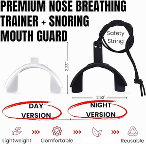 2025 traitements anti-ronflement jour et nuit protège-dents personnalisé embout buccal de réduction pour arrêter le ronflement aide pour dispositif de ronflement - Product Image 2