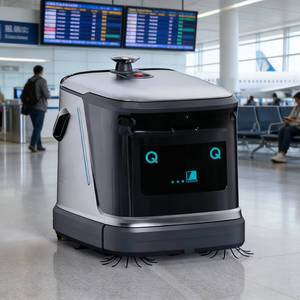 Smart Intelligent Commercial Cleaning Robot Dust Pushing Floor Automatic Self-Cleaning Vacuum <b>Mopping</b> Wet/<b>Dry</b> App-Controlled GQY - Product Image 1