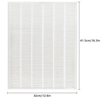 Ensemble de filtres HEPA et de filtres à charbon actif en nid d'abeille compatibles avec le purificateur d'air Winix Filter H 116130 5500-2