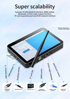 PIPO X2S 8 pouces Intel Celeron J4105 Quad Core 4 Go de RAM 64 Go EMMC Nouvelle tablette tactile éducative industrielle tout-en-un mini