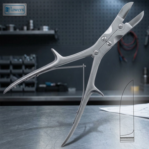 Sixflowers Stille Liston Pince à os manuelle, instrument chirurgical certifié CE, pour chirurgie générale Classe I - Product Image 2