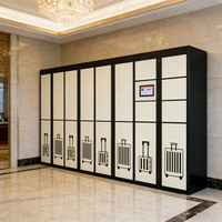 Casillero Electrónico Inteligente para Almacenamiento de Equipaje con Contraseña, Gabinete Inteligente de Autoservicio para Estaciones, Lugares Turísticos y Hoteles