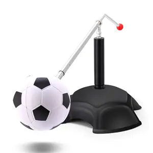 children Soccer Training Football Ball Control Shoot Assistance Steel Set Rotate Exercise Equipment tool