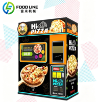 Distributeur automatique de pizzas à bas prix 24h/24, machine à pizzas de qualité chef