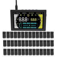 Camion à capteur Bluetooth Tpms avec système de surveillance de la pression des pneus Mobie APP TPMS prend en charge 46 roues