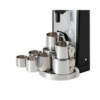 Contrôleur de température PID en aluminium sur mesure avec embout vapeur réglable, Porte-filtre usiné CNC, Pièces de machine à café usinées CNC