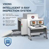Escáner de Rayos X para Equipaje Vikingdetector 10080 con Penetración de Acero de 34 mm |   Sistema de Inspección de Equipaje de Seguridad de Doble Energía