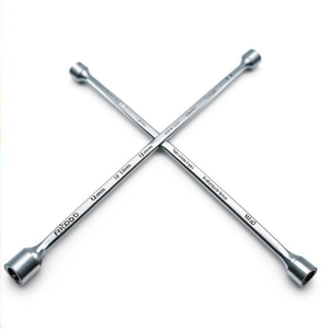 Clé cruciforme Fervi 12mm 13mm 14mm 15mm pour le démontage des écrous de roue - Product Image 2