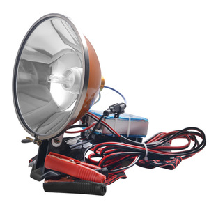 Lámpara Halógena de 1200W con Enfoque Ajustable, Cabezal de Lámpara de Diamante de 18cm, CC 12V, Impermeable, Luz de Pesca para Exteriores - Product Image 2
