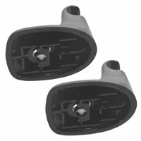 Pour Chrysler 200 pour Dodge Avenger 2011-2014 Clip de Support de pare-soleil 1GW25DX9AA Plastique noir État neuf