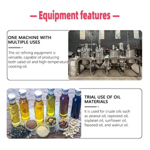 Equipo de maquinaria de refinería de aceite de girasol Máquina de refinería de aceite que usa soja - Product Image 6