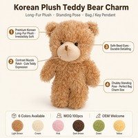 Porte-clés en peluche tigre personnalisé OEM en gros, breloque de téléphone en peluche douce, cadeau de fête câlin et rembourré