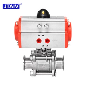 Conexión de Abrazadera de Acero Inoxidable de 3 Piezas con Bola de Doble Acción para Agua OEM - Product Image 3