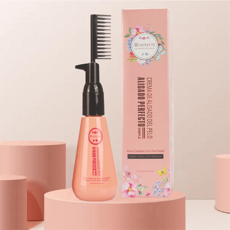 Private Label Natural Hair Styling Hair Straightening Cream