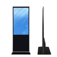 Pantalla Digital LCD para Publicidad en Interiores, con Soporte de Piso, Táctil, para Ascensores, Tiendas Minoristas, de 43/50/55/65/75 Pulgadas, 2K/4K