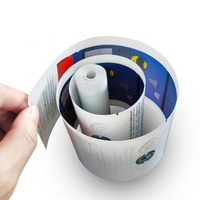 Papier adhésif permanent de haute qualité, papier thermique pour étiquettes d'expédition OEM/ODM, rouleau de papier